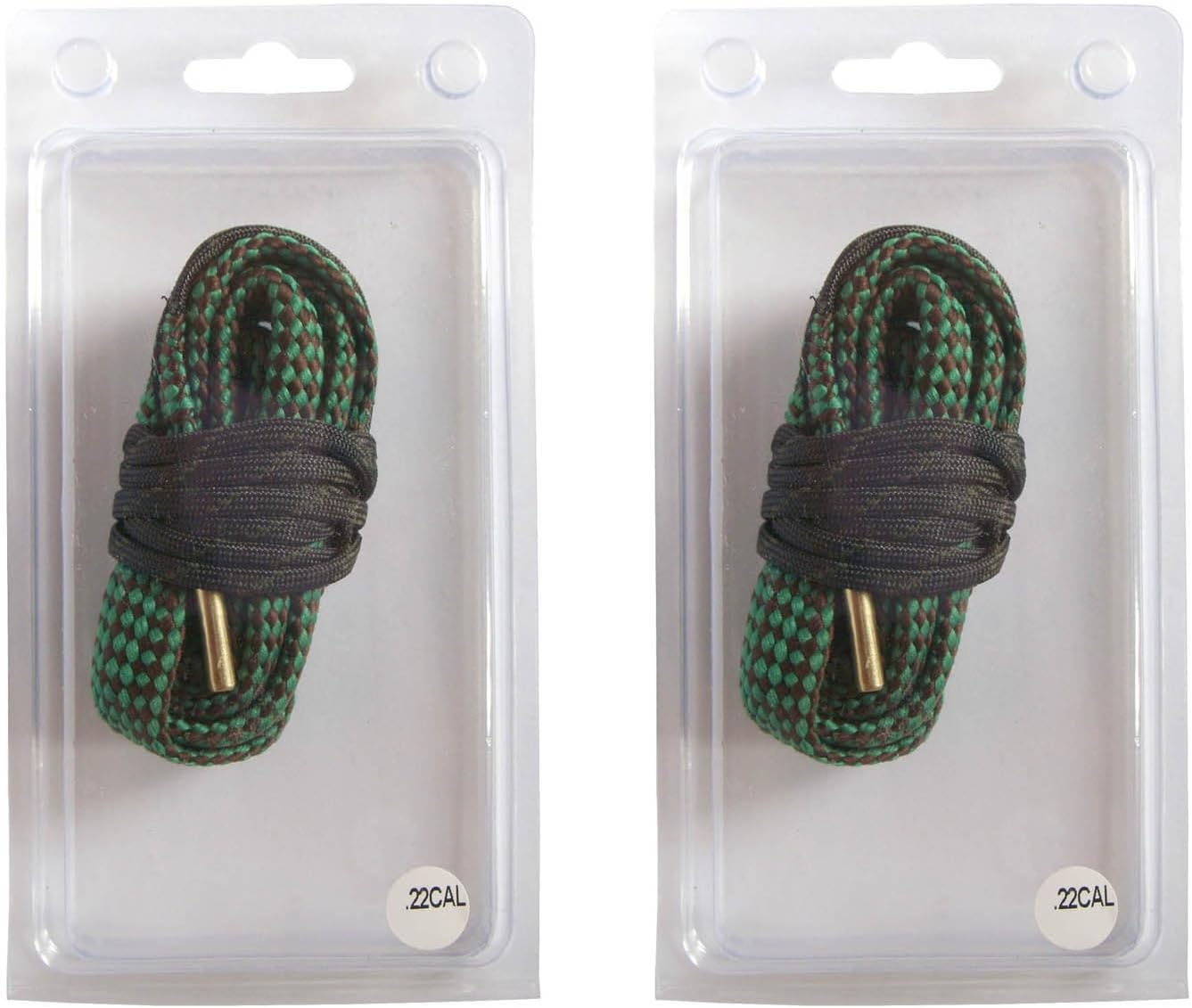 2pcs Bore Cleaner Snake Pistol Rifle Shotgun Gun Cleaning Kit for 22 223 30 308 357 380 12GA Cal
