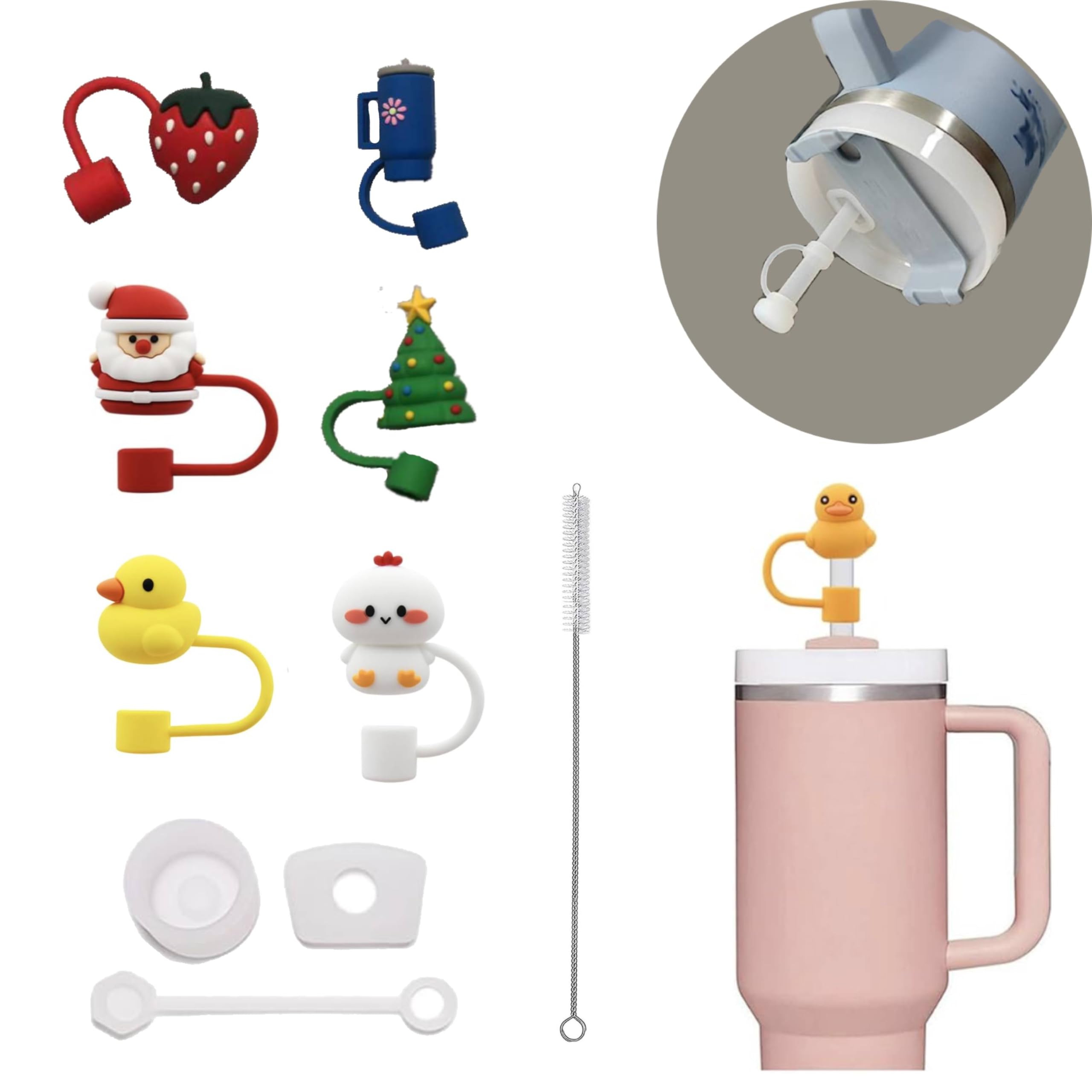 Strohhalm-Abdeckkappen Für Stanley-Becher – Stylisch & Hygienisch
