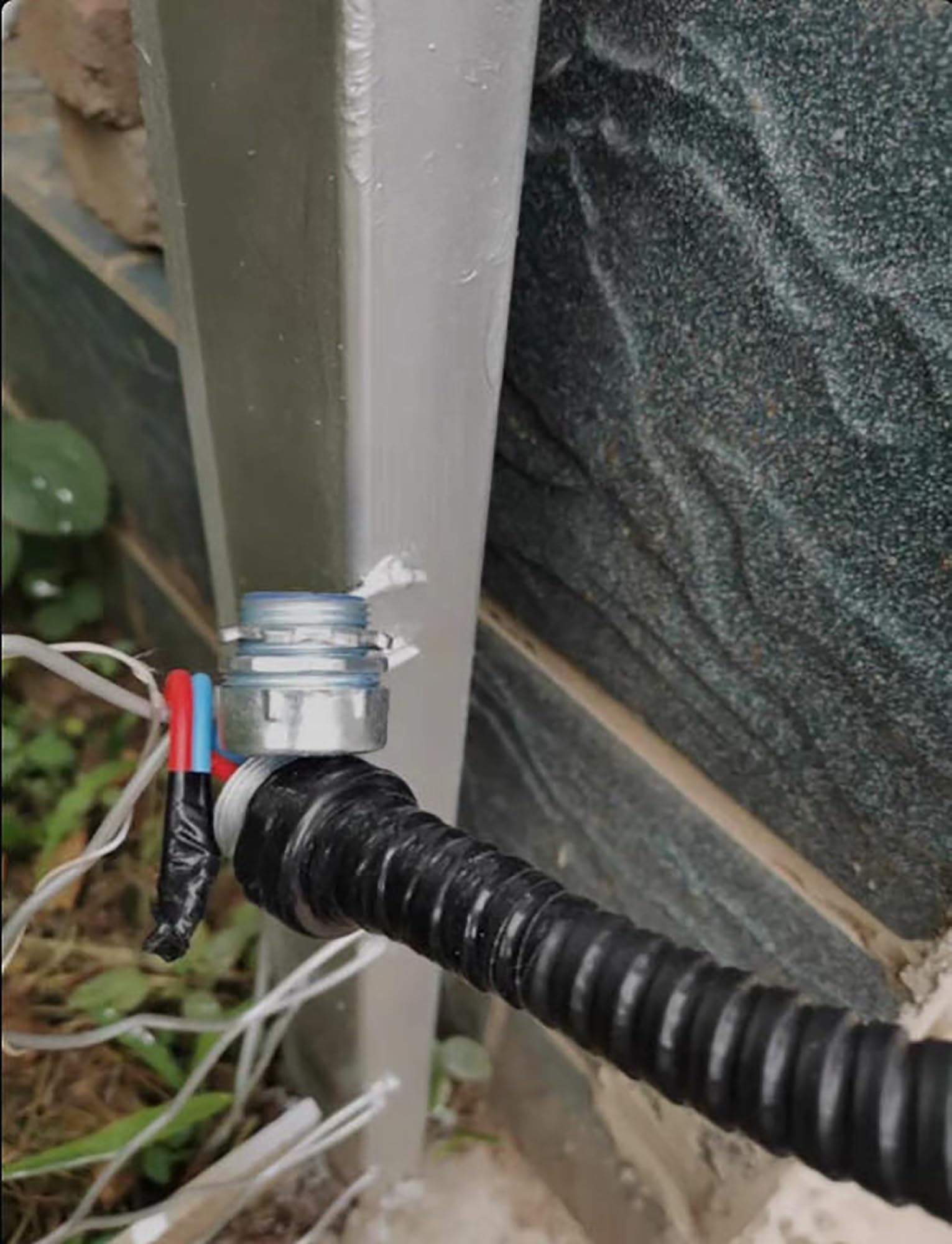Conducto de metal flexible – Tubo corrugado eléctrico recubierto de PVC para protección de cables, apto para ferrocarriles y locomotoras, longitud 5 m