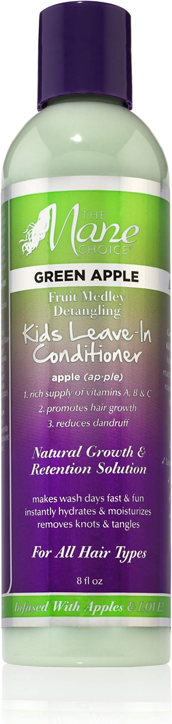 The Mane Choice(Leave-In Conditioner) - Green Apple Fruit Medley Detangling KIDS Leave-In Conditioner 240ml