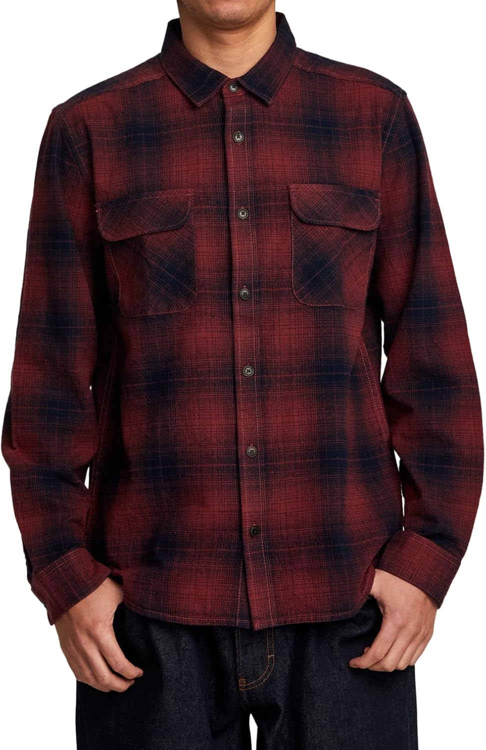 RVCA Mens Vesuvio Flannel