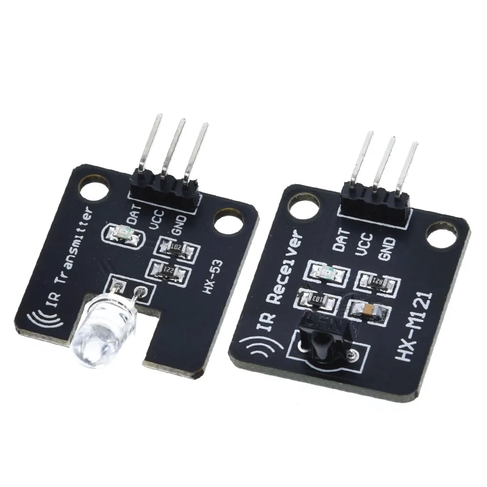 Moduli trasmettitore e ricevitore infrarossi IR 38KHz compatibile con Arduino