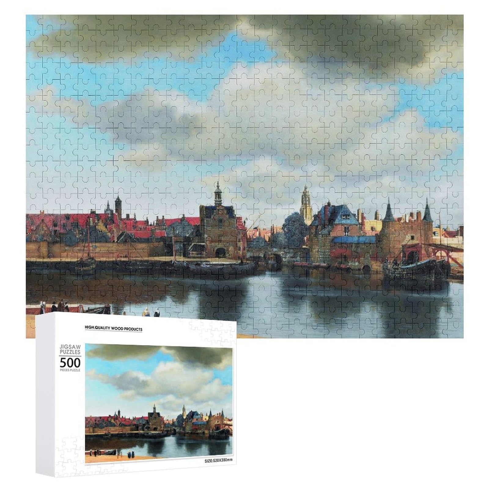 Amazon | ヨハネス・フェルメール 世界の名画 デルフト眺望 パズル