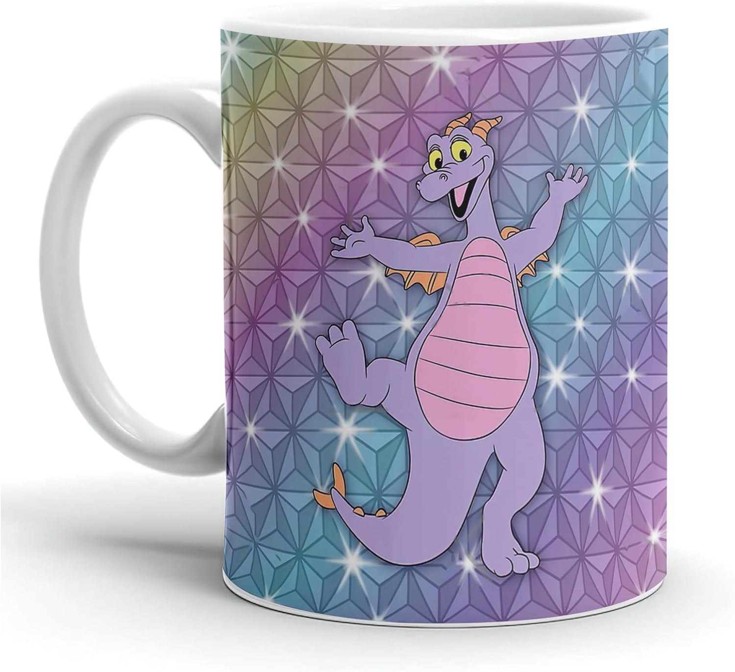 Mug Epcot Gifts Figment White Ceramic Beacon 11oz 15oz of