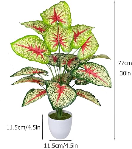 Miniatura 2 de Palma areca artificial, palmera tropical falsa en maceta, plantas grandes de seda sintética en maceta para interiores y exteriores, casa, oficina,