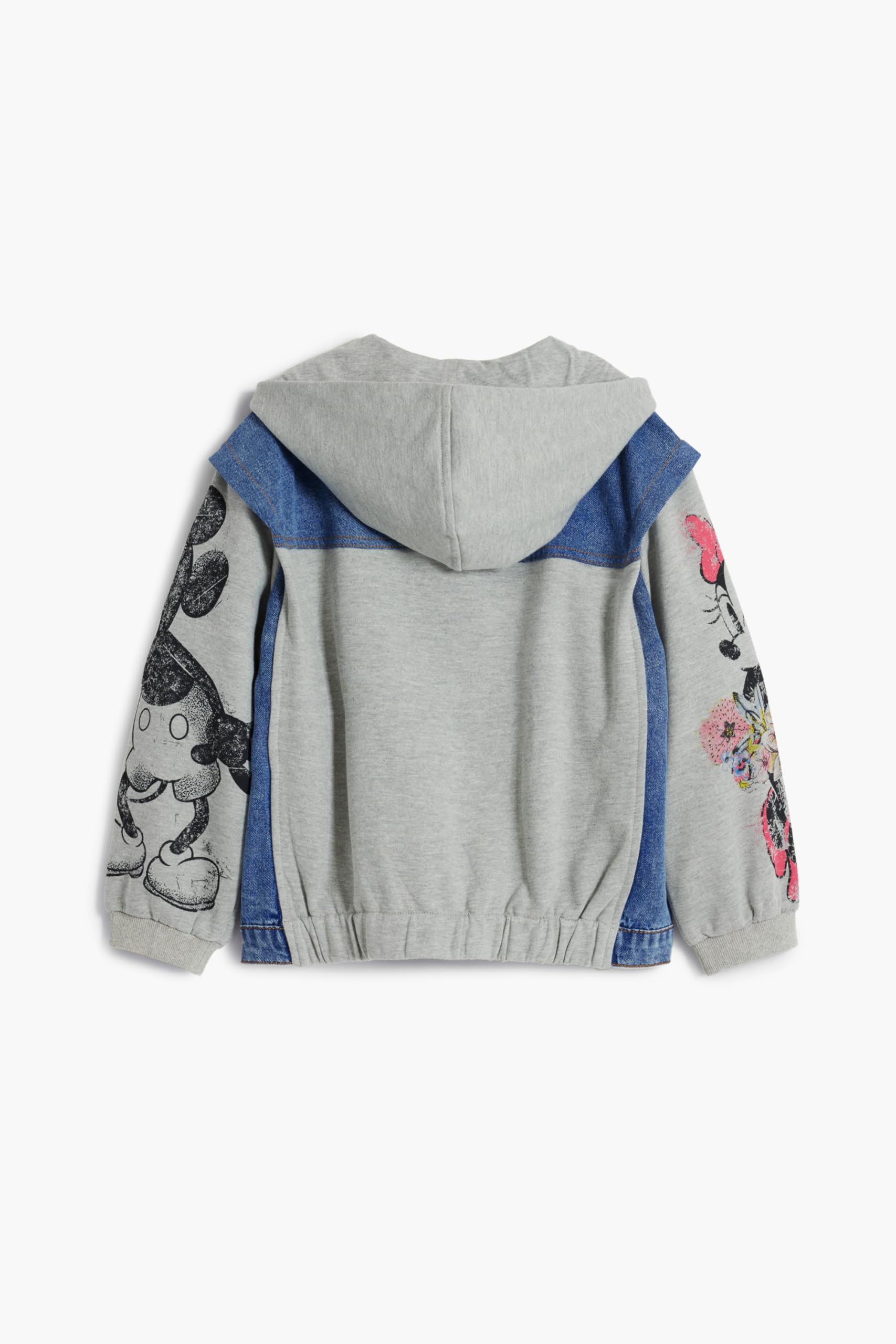 Chaqueta vaquera combinada