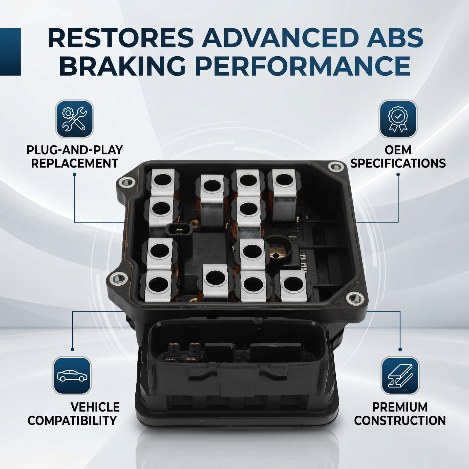 aqxreight Módulo de Control ABS 57110 T2F L41 Unidad de Control de Frenos Antibloqueo