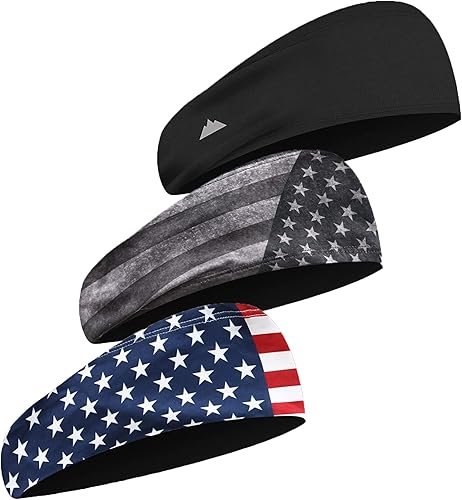 Vista 54 de Tough Headwear Tough Outfitters Headband for Men - Mens Headbands - Working Out Sports Performance Head Bands - Athletic Cycling Running Sweat Band