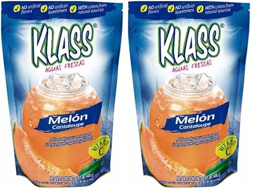 Klass Listo Melon - Cantaloupe, 14.1 OZ (Pack of 2)