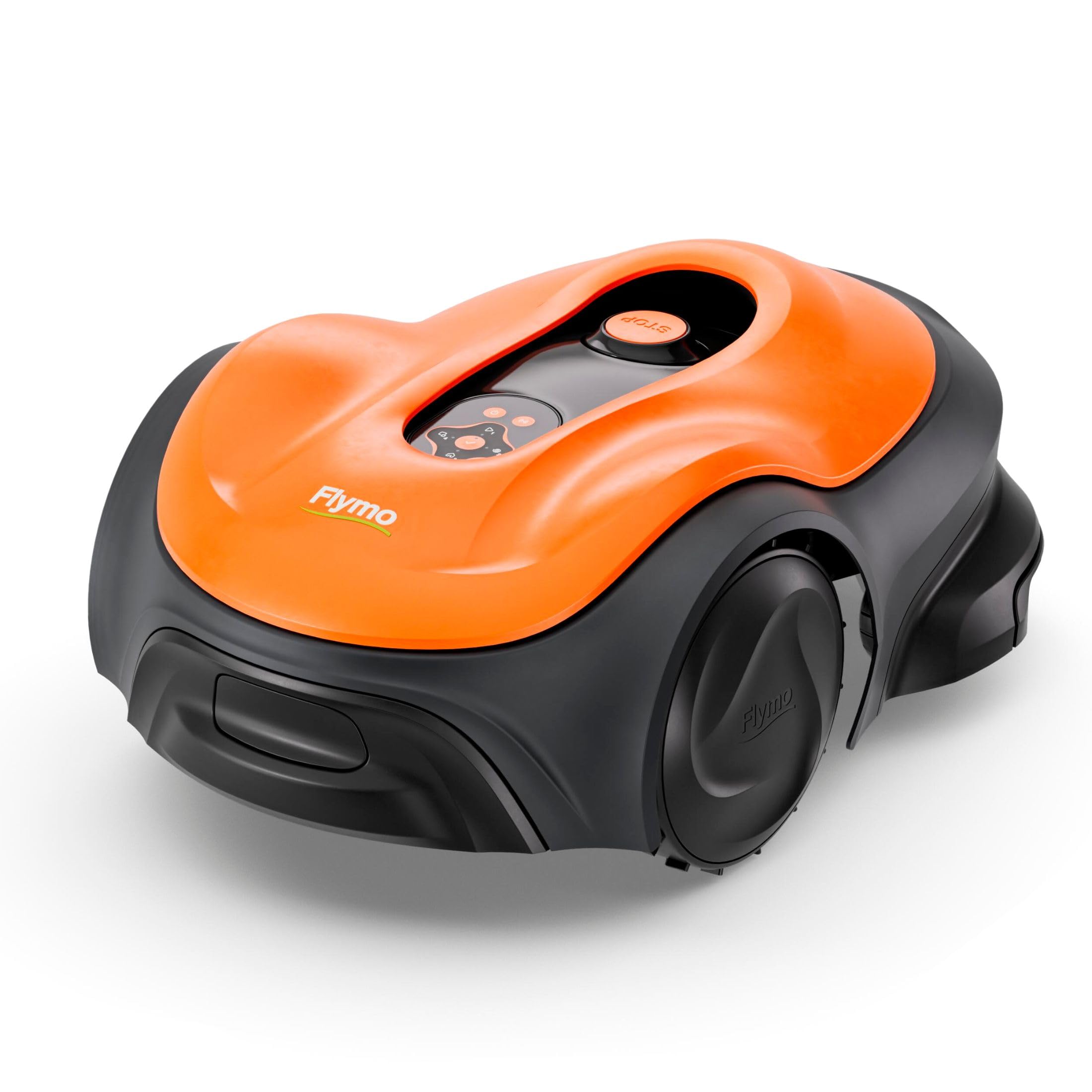 Flymo UltraLife 1200 Robotic Lawnmower – Automated Cutting, Cut-To-Edge Precision,Dual-Cutting, Smart Technology, Wireless Connectivity, Lush Green Lawn Finish, Perfect for medium to large sized lawns