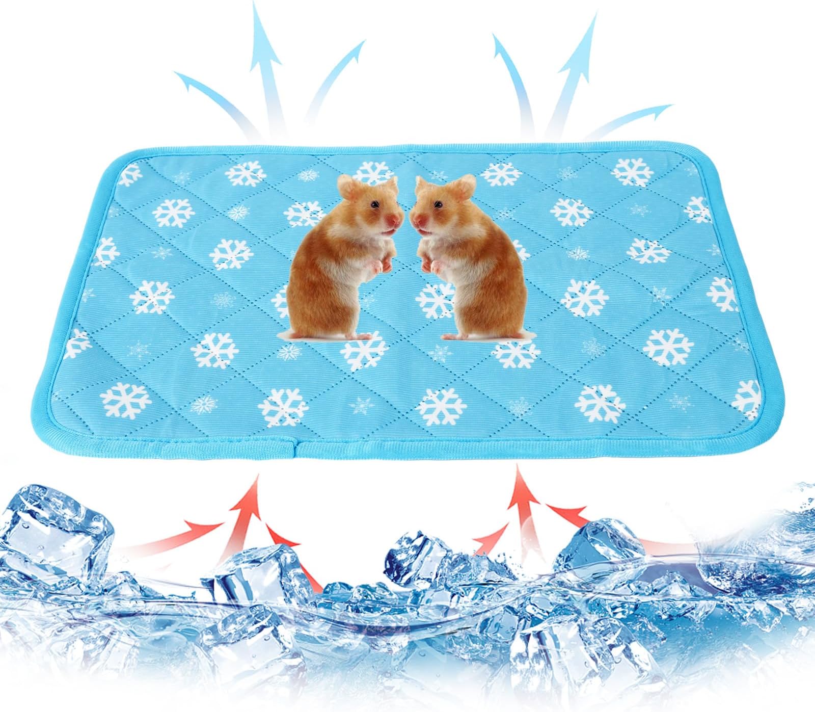 Summer Cooling Mat for Rabbit Hamster Cooling Pad Guinea Pig Sleep Mat