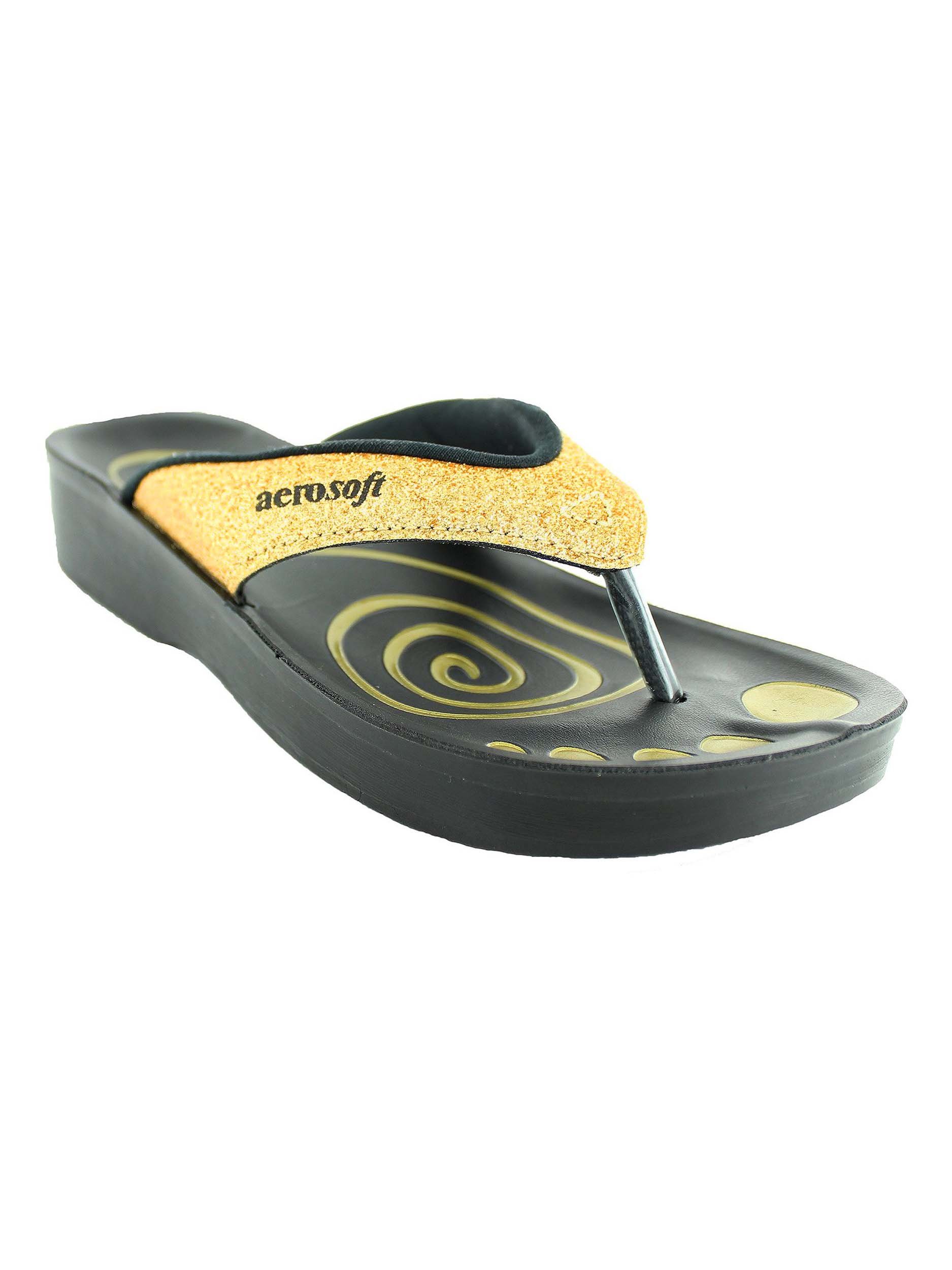 Aerosoft Gliteratti womens flip flop