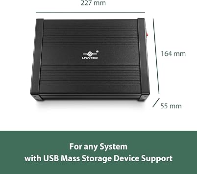 Vantec NexStar DX2 USB 3.0 External Enclosure Design for 5.25