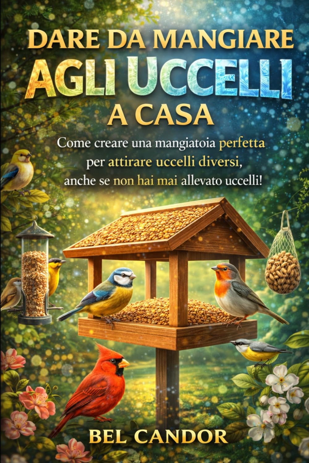 DARE DA MANGIARE AGLI UCCELLI A CASA: Come creare una mangiatoia perfetta per attirare uccelli diversi, anche se non hai mai allevato uccelli! (Nutrire gli uccelli)