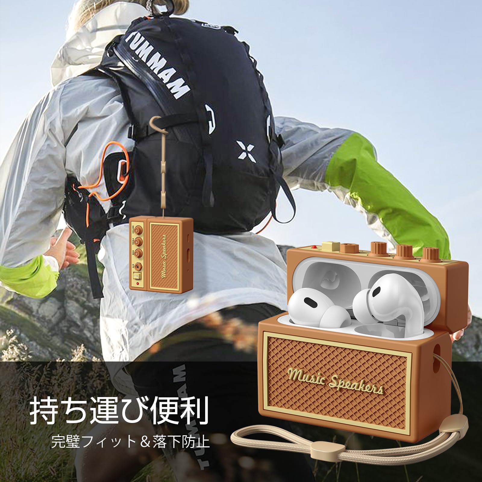 CAGOS AirPods Pro 2 ケース 第1/2世代対応 エア Amazon | CAGOS AirPods Pro2 ケース 第1/2世代対応 エアーポッツプロ