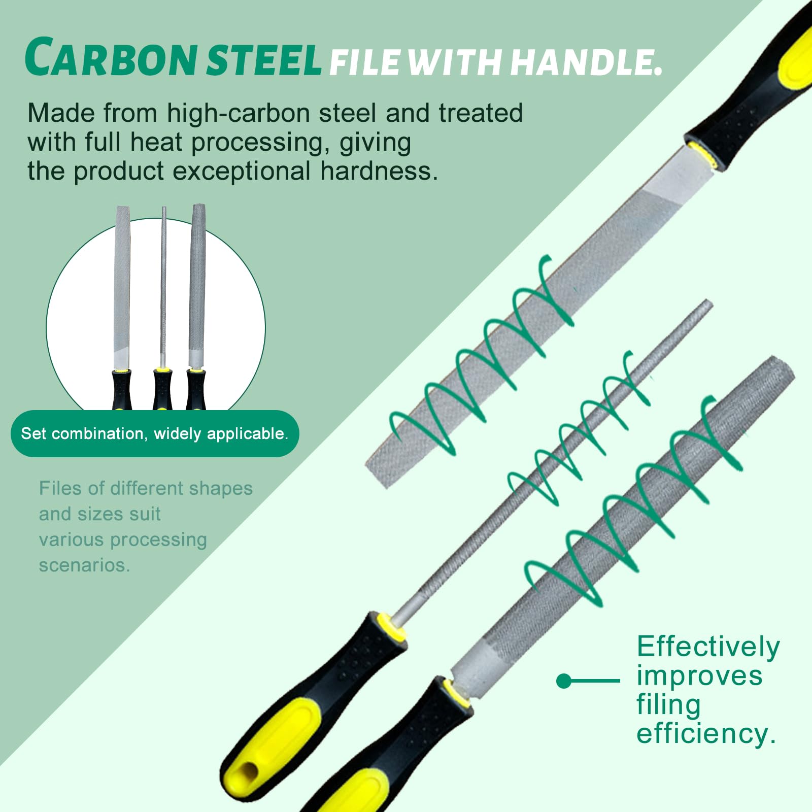 Presch Lima Da Officina Semitonda 200 Mm - Lima Semitonda Di Alta Qualità Con Kreuzieb H2 Per - Foto 3