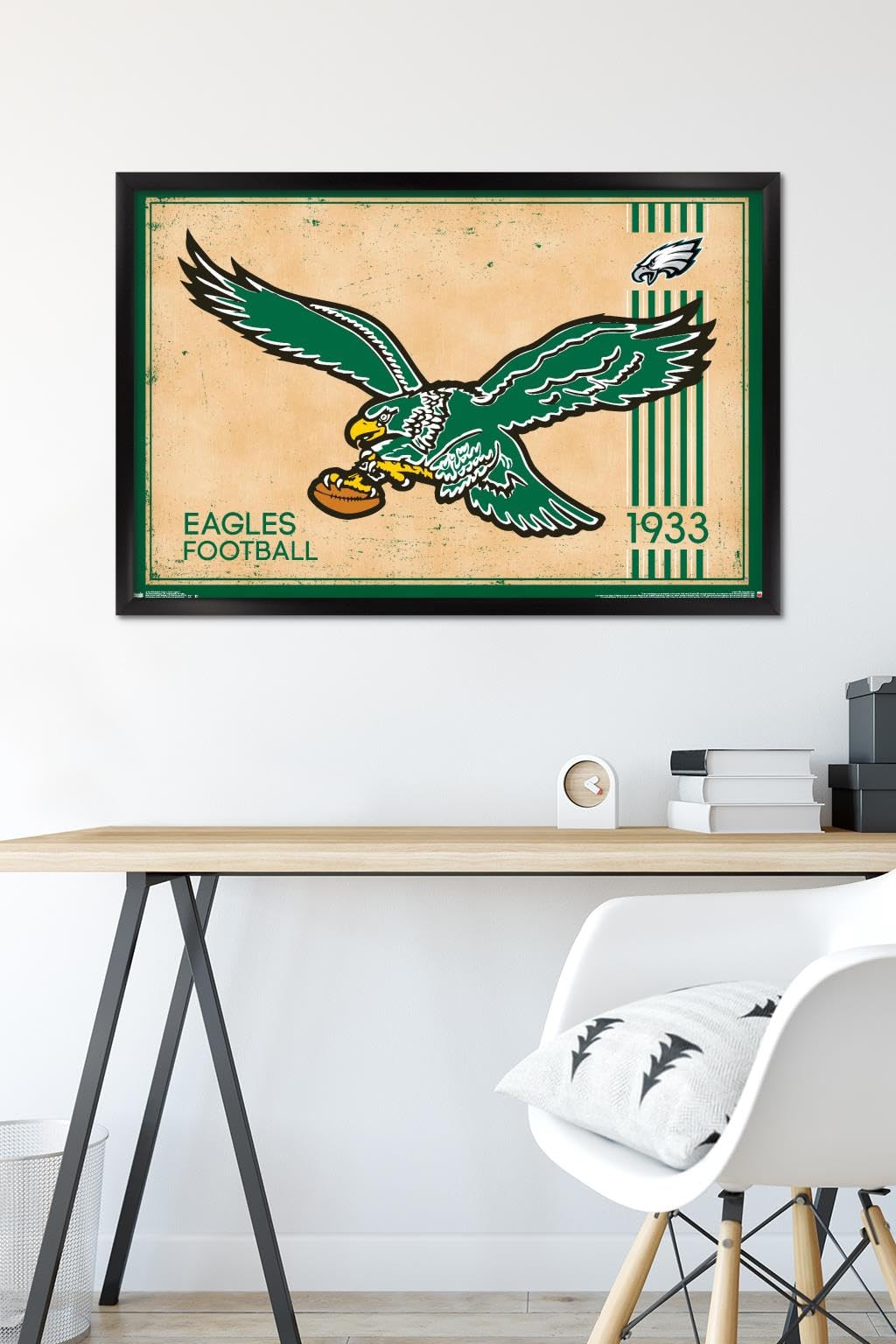 Amazon.com: Trends International NFL Philadelphia Eagles - Retro