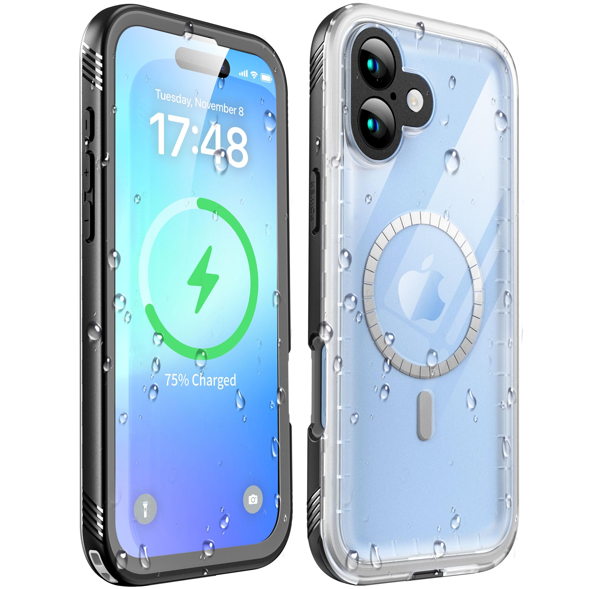 Coque iPhone 16 Pro Max étanche et antichoc pour vos aventures