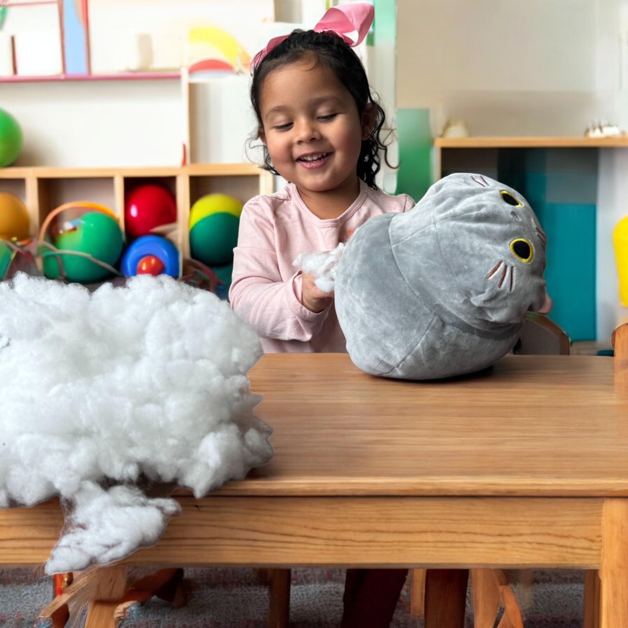 Generic 3-Pack 8" Make Your Own Stuffed Animal Kit - No Sew Crafts for Kids - DIY Children Dinosaur Pillow - Unstuffed Plush Animals Kit - Image 5