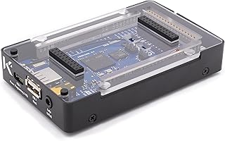 KKSB Arduino Giga R1 WiFi Case, Aluminium Enclosure with Transparent Cover