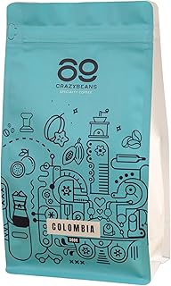 Café en Grains de Spécialité | Colombia | 100% Arabica | 84 Points SCA | Natural | Neiva, Huila | 500g | 69 CrazyBeans Specialty Coffee beans | Grains de Café Arabica Naturel