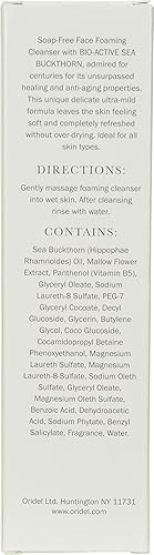 Miniatura 3 de Limpiador facial espumoso sin jabón con espino amarillo