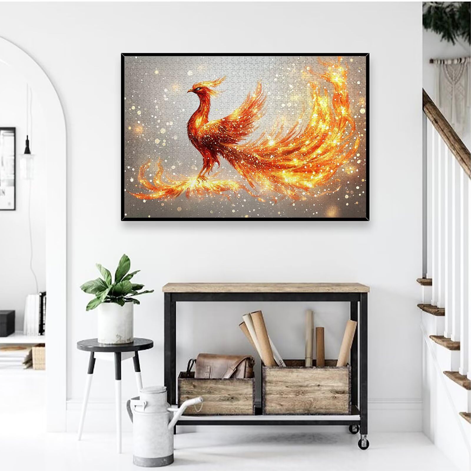 Puzzle 4000 Piezas, Puzzle Fénix con Caja para Adultos, DIY Animal Rompecabezas Madera para Adultos, 4000 Piezas Rompecabezas Desafiante, para Decoracion Hogar, Regalo Mujer, Regalo Hombres, -1780