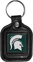 Vista 28 de Siskiyou Sports NCAA unisex-adult Square Leather Key Chain