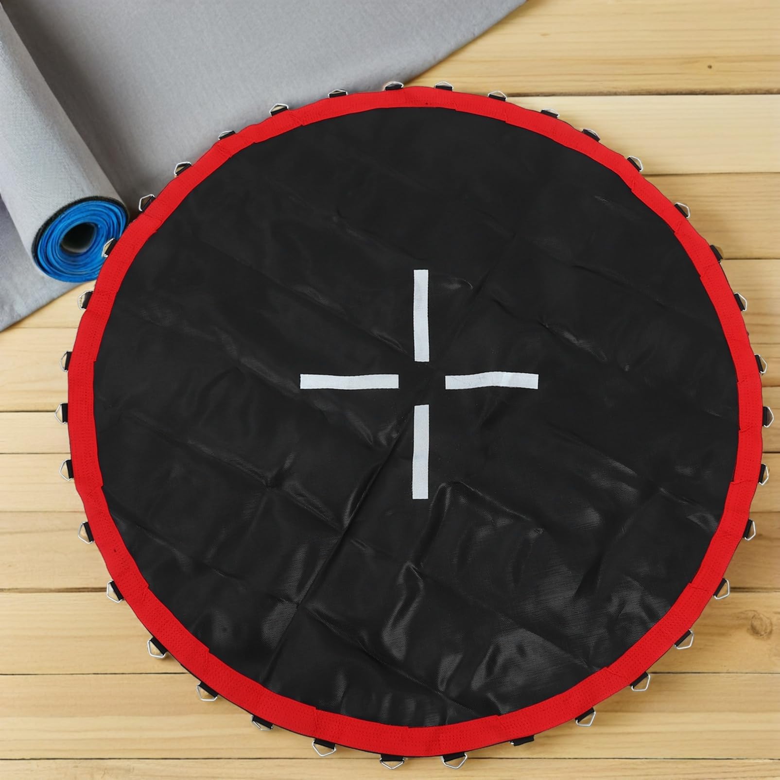Tappeto Elastico per Trampolino Sostituzione Resistente per Fitness all Aperto Materiale Durevole Installazione Rapida Superficie in Rete Traspirante capacità di Peso Certificata