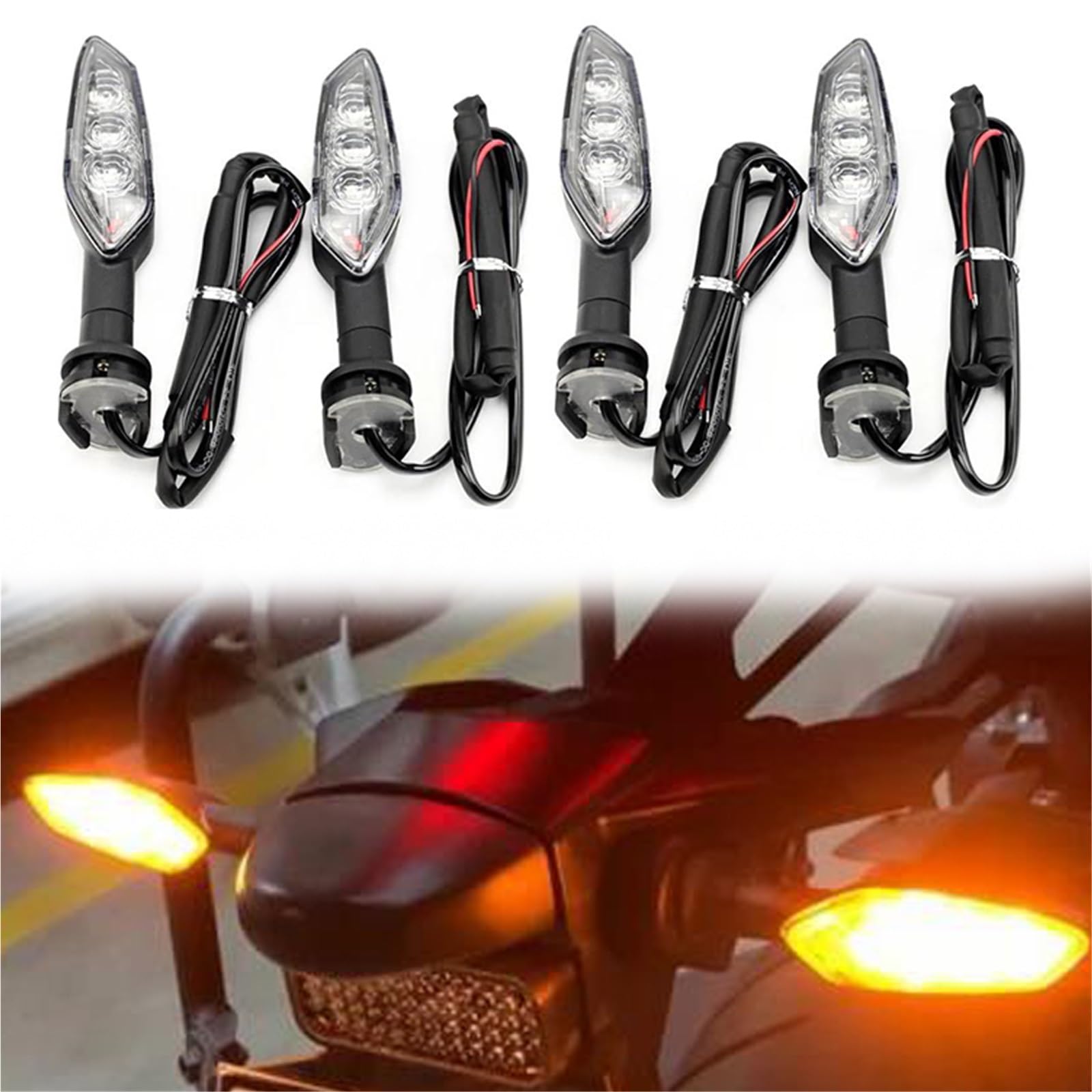 Clignotant moto arrière avant feu de signalisation Yamaha FZ-6R FZ-07