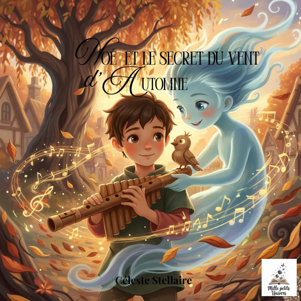 Noé et le Secret du Vent d’Automne - Un album poétique sur l’empathie, la magie et la force des émotions.: Une histoire douce pour aider les enfants à ... leurs émotions et la puissance de l’écoute.