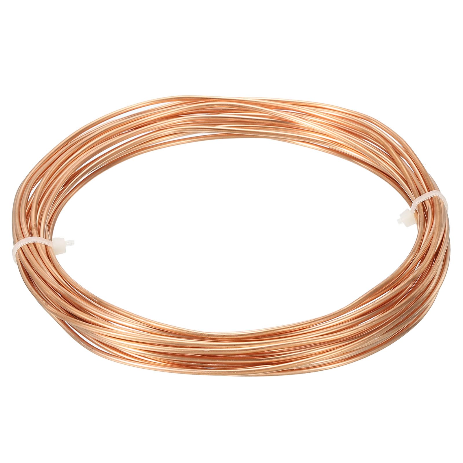 DMiotech 0,8mm x 1,8mm Largo 6,0 M Refrigerador Cobre Tubería Flexible Tubo para Compresión, Aire Acondicionador Aire Asistencia