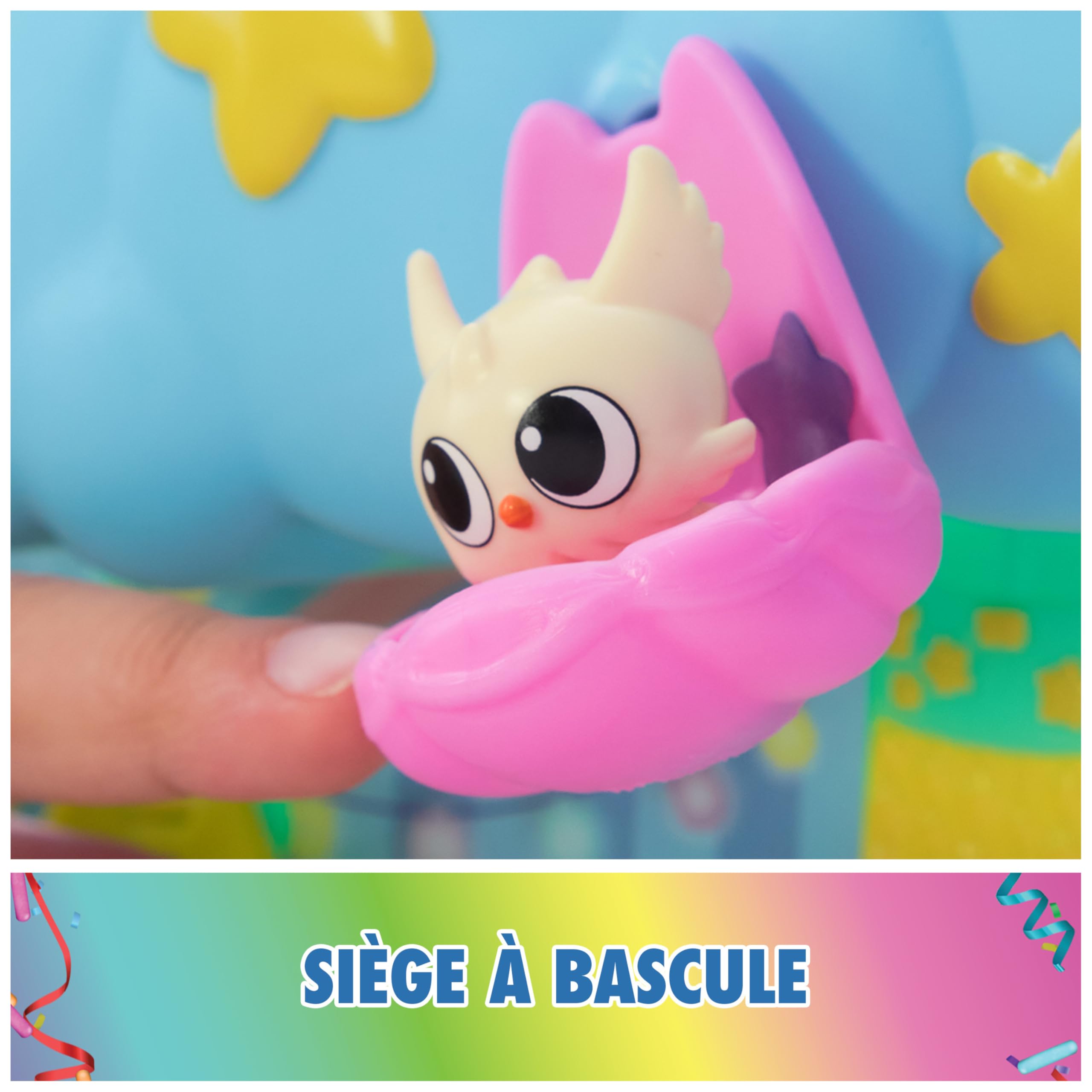 Gabby et la Maison Magique - Gabby Dollhouse - Nurserie Chatons - 17 Eléments Avec 4 Figurines - Dessin Animé Jouet Maison De Poupée - Jouet Enfant 3 Ans Et +