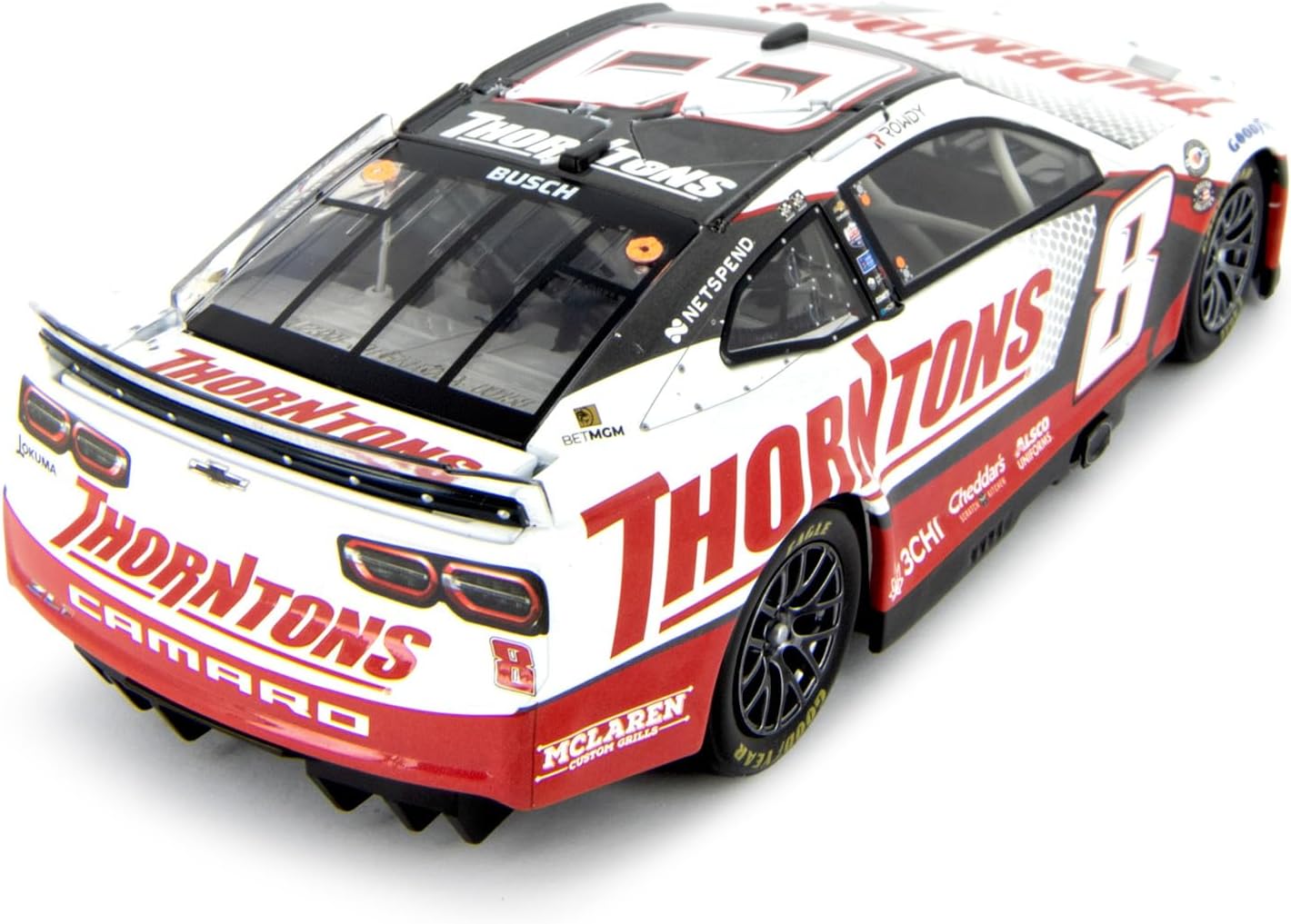 Lionel Racing Kyle Busch Elite 2023 Thorntons Diecast Car 1:24 Scale