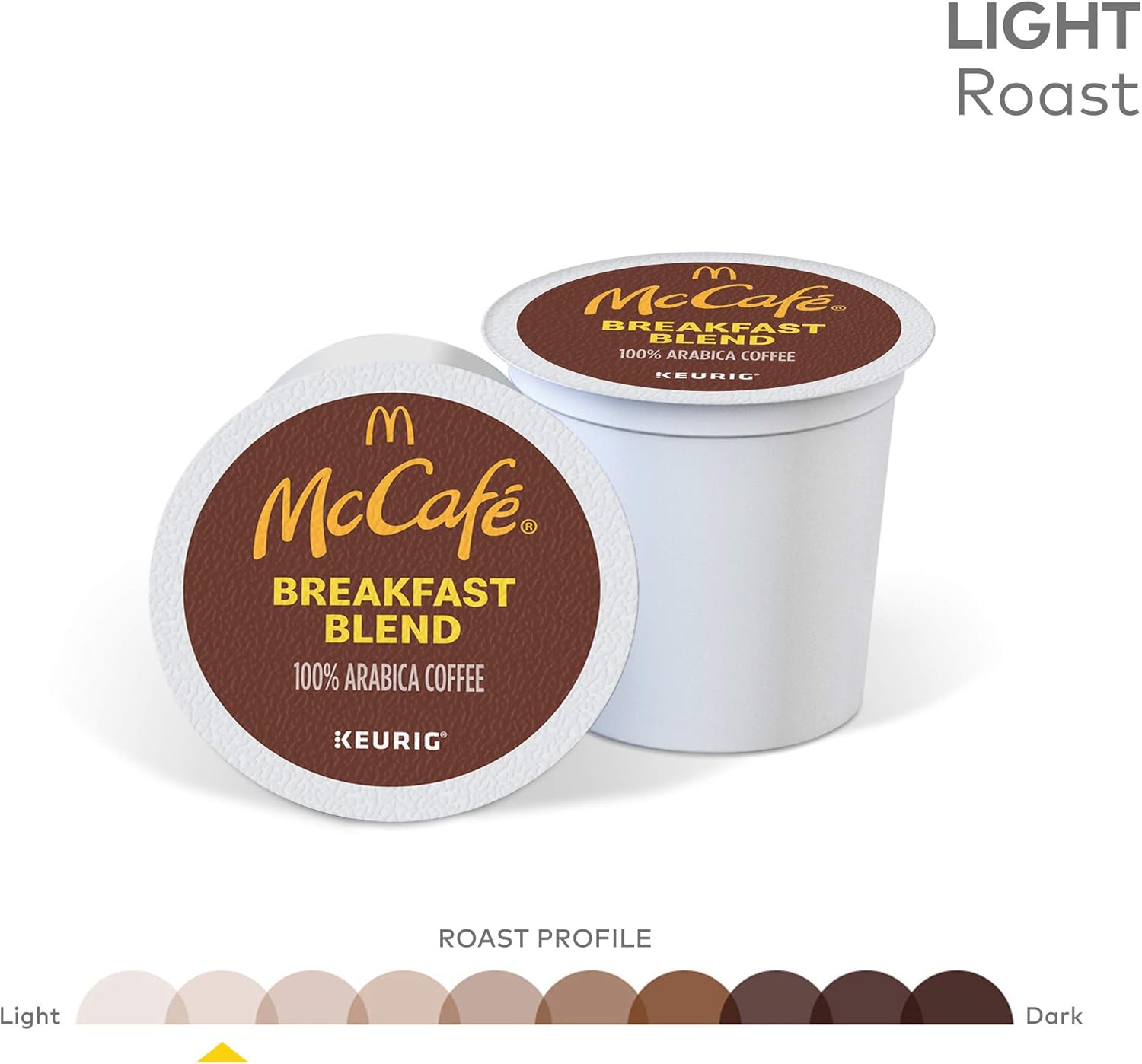 Breakfast Blend, Single Serve Coffee K-Cup Pods, Light Roast