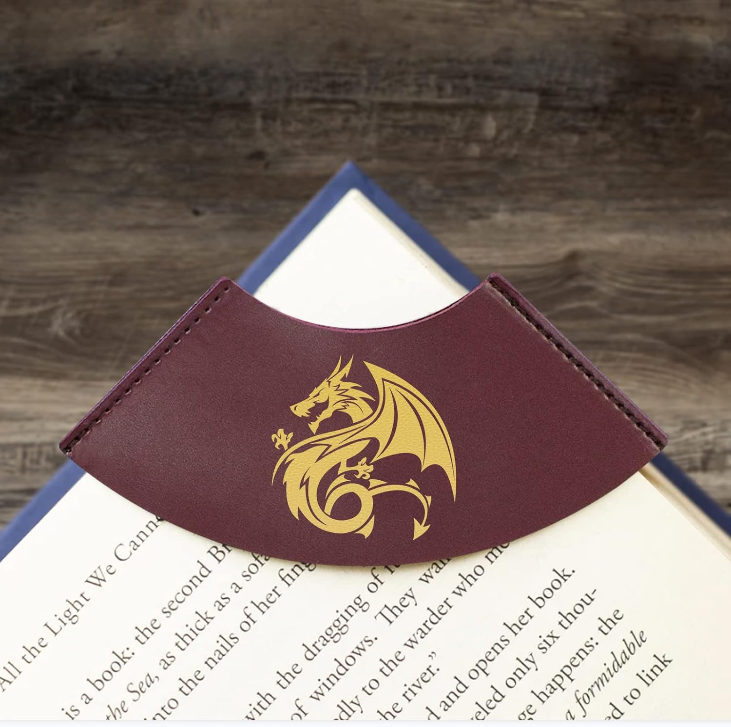 Ancient Deer DND Notebook Refillable binder,3D Vintage Leather Journal Writing with Bookmark Set, for dungeons and dragons D&D accessories books Great DM GM&Player gifts(Brone Dragon)