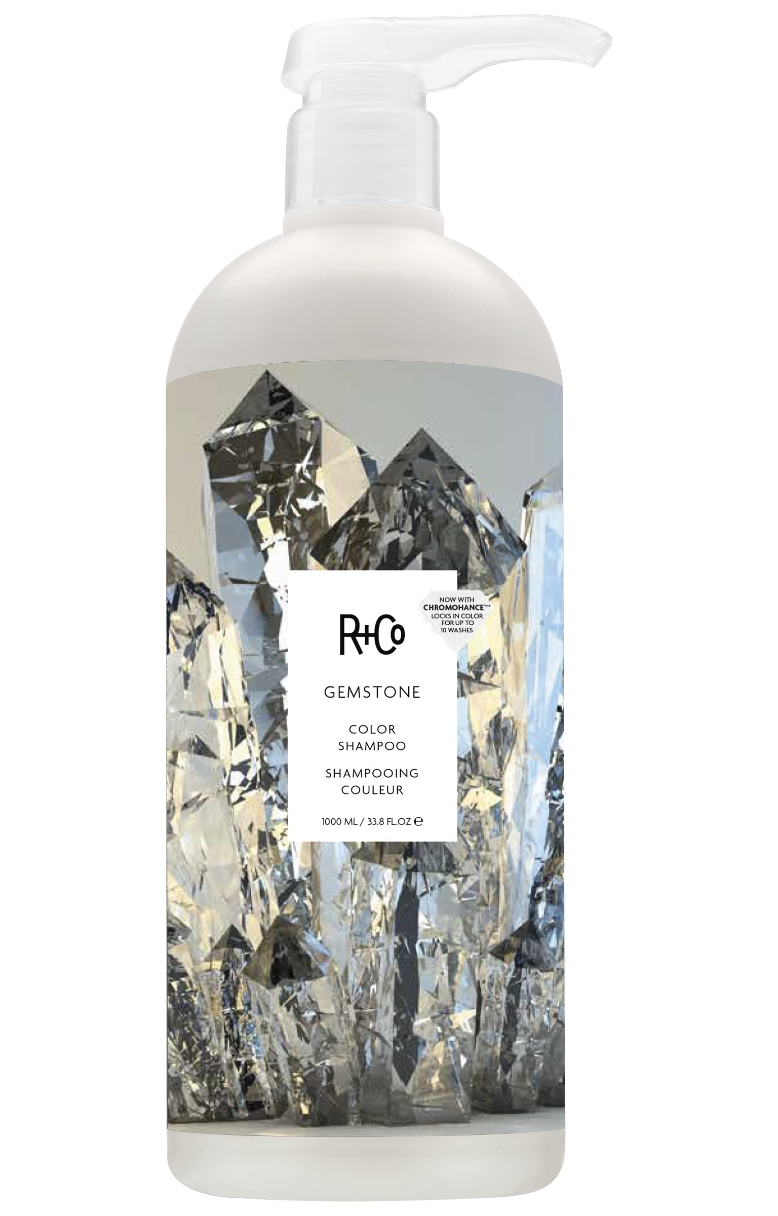 R+Co Gemstone Color Shampoo | Prolonged Color Vibrancy | Frizz Control, Repairs | Vegan + Cruelty-Free |