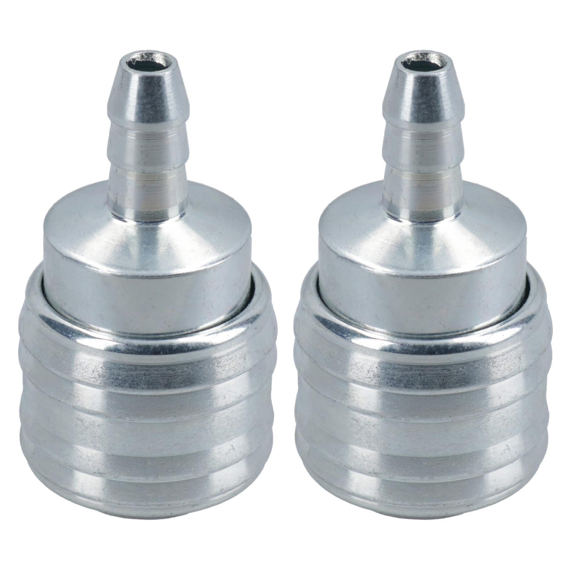 Ab Tools Euro Air Line Hose Quick Release Connector Coupler Barb With 8Mm Hose Tail 2Pc