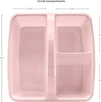 Vista 4 de Teacher Created Resources® Organizador de almacenamiento, rosa claro (paquete de 3)