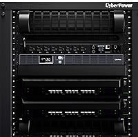 Vista 8 de CyberPower OR700LCDRM1U Smart App UPS Batería de reserva LCD y protector de sobretensión, 700VA/400W, 6 tomas de salida, AVR, montaje en rack 1U