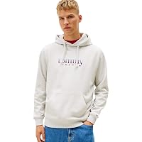 Tommy Jeans Felpa con Cappuccio da Uomo Tjm Reg Entry Dna Play Hood Dm0dm22642 (Confezione da 1)