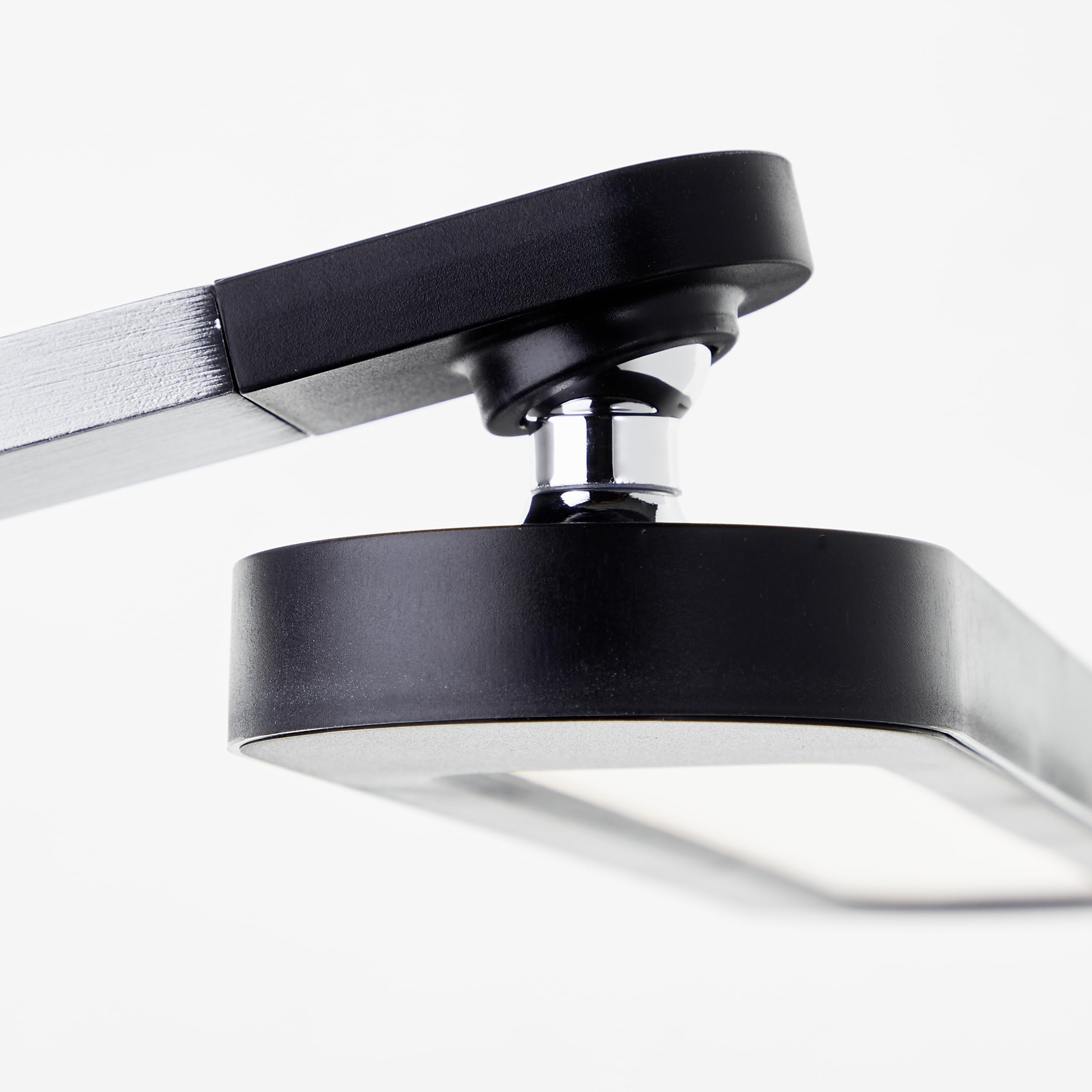 Lightbox Lampada da tavolo LED con CCT e ricarica wireless e dimmer touch a | Lampada da tavolo a LED, ricarica wireless, 1000 lm, dimmerabile, CCT, nero