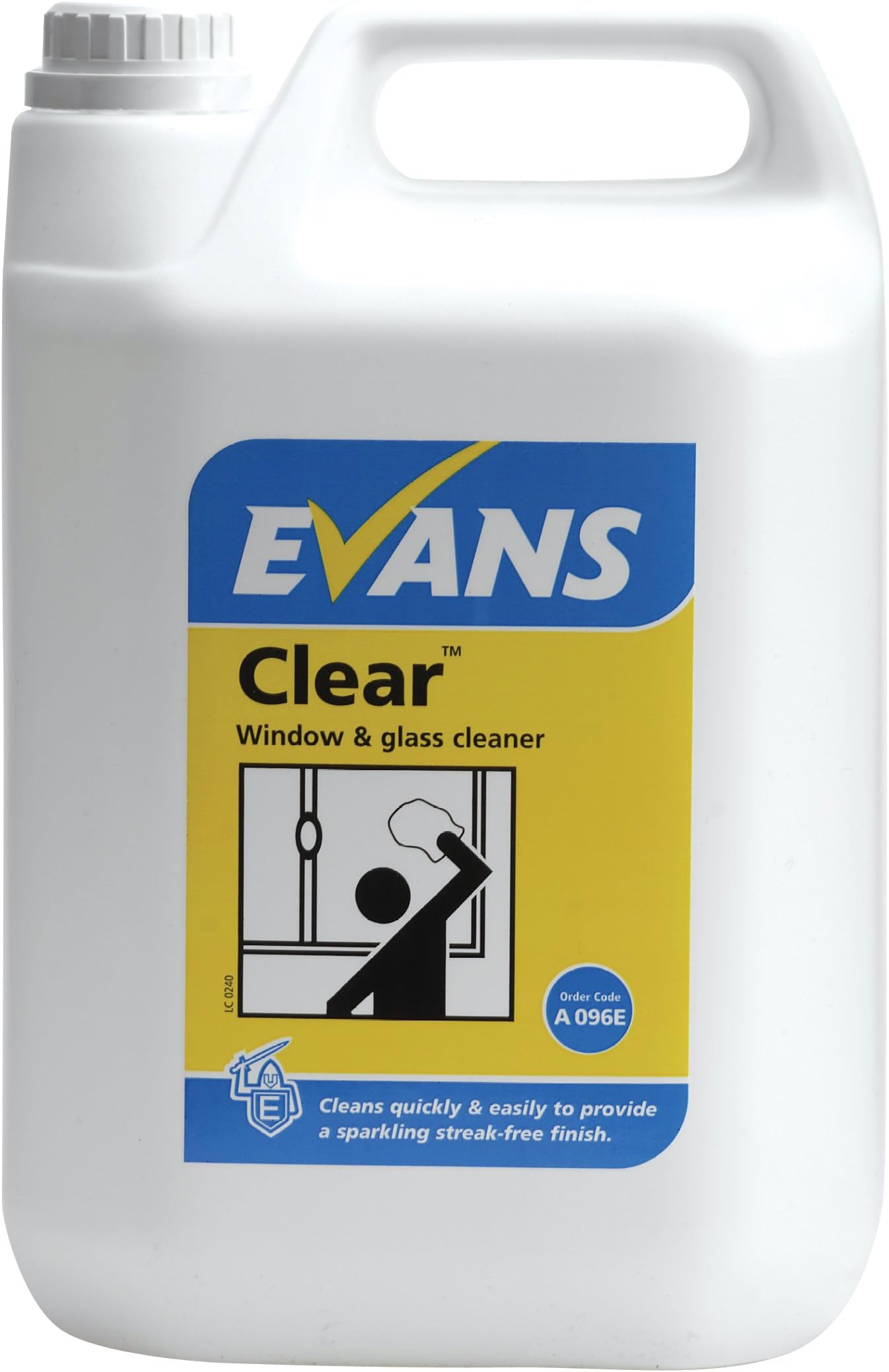 Clear Window Cleaner 5ltr