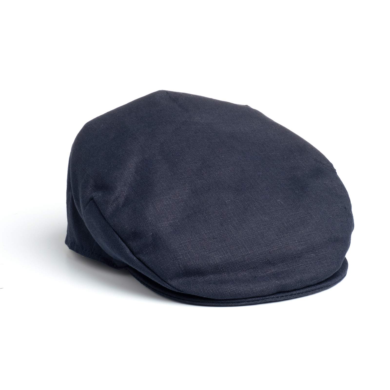 Hanna Hatsof Donegal Handmade Irish Flat Cap for Men Driving Cap Made in Ireland 100% Linen