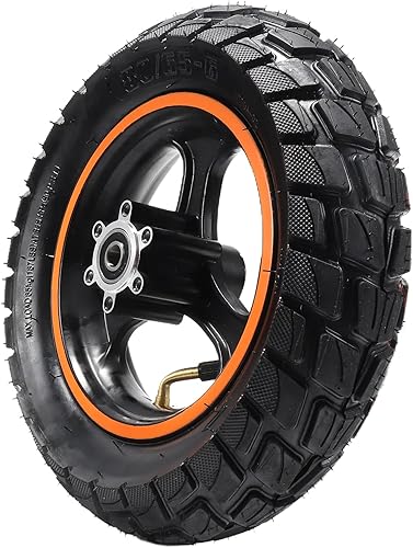 Neumático de scooter 80/65-6, neumáticos delanteros de aluminio, repuesto de 10 pulgadas para scooter eléctrico 255x80, tubos interiores de scooter