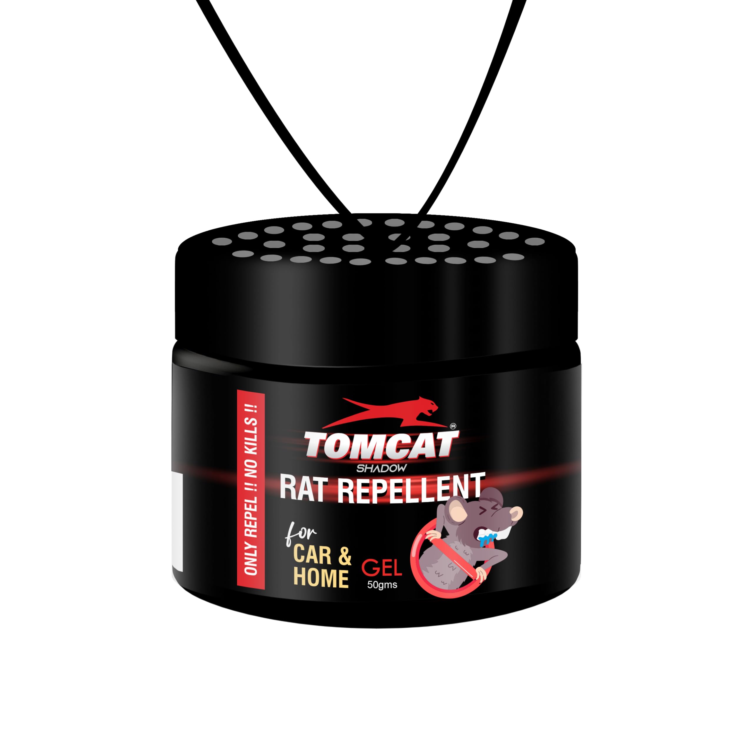 Protect Your Car with Rat Guard Herbal Natural Gel | Long-Lasting Essential Oil, Eco-Friendly & Non-Toxic Protection for Engine Bay & Wires | 50gms (Pack of 1) | FORMULATION X2