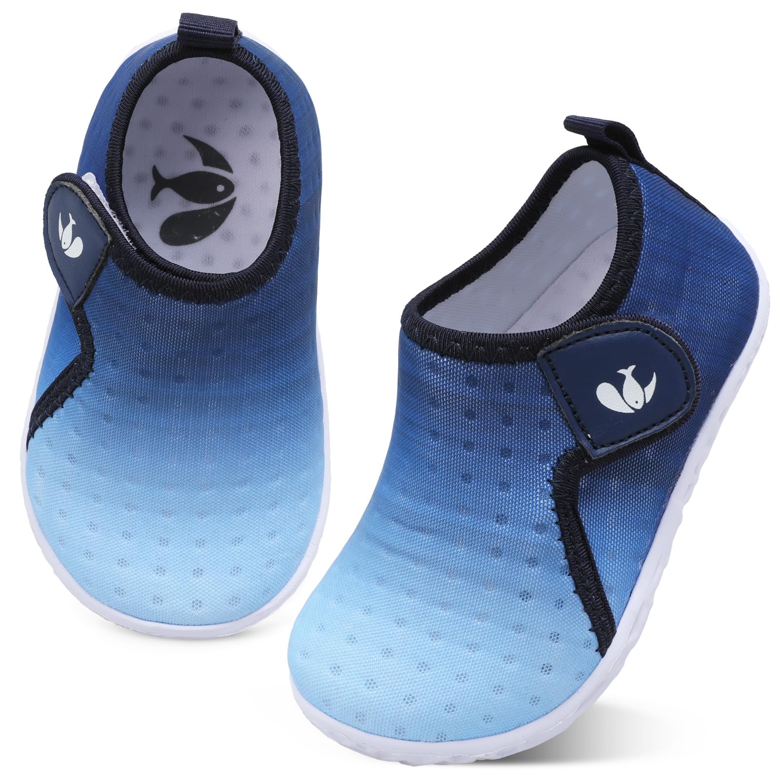 FEETCITY Boys Girls Water Shoes Kids Aqua Socks Quick Dry Barefoot for Beach Swimming Pool