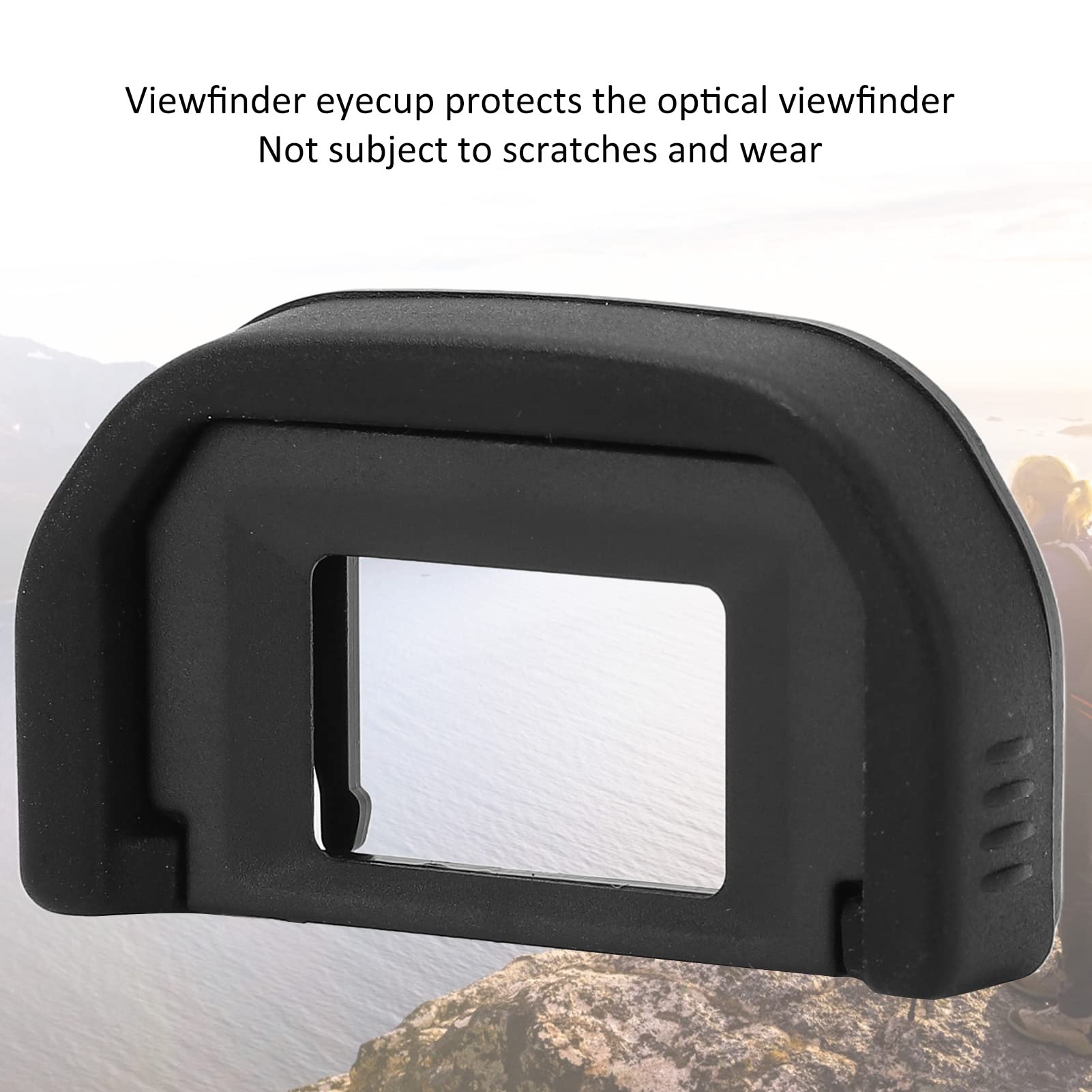 Oeilleton De Protection Pour Viseur Nikon (D7000, D3200, D90 Etc.) Avec Niveau à Bulle Intégré - Protège Des Rayures - 8