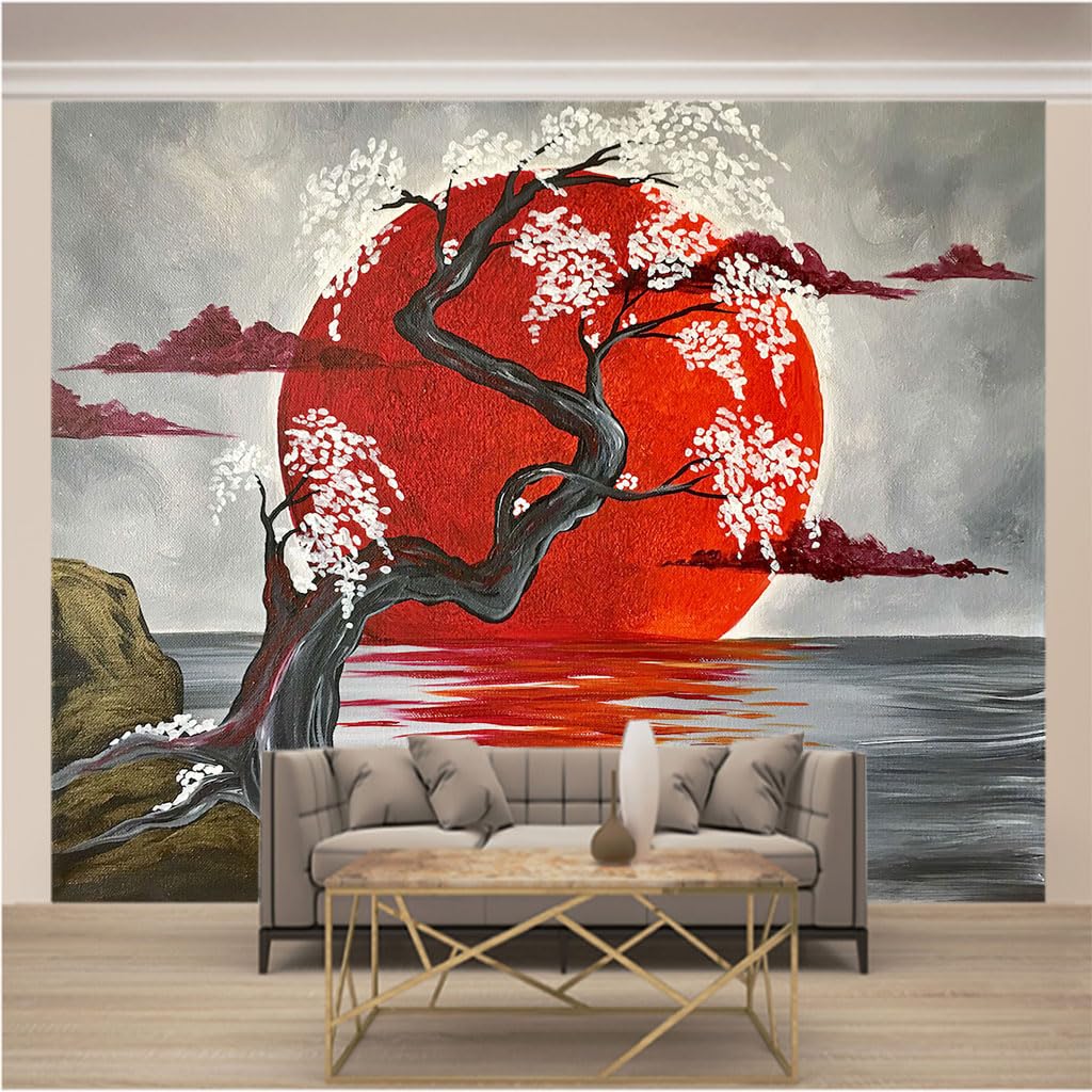 Art papier peint intissé haut de gamme effet 3D panoramique salon moderne xl 250 x 175 cm