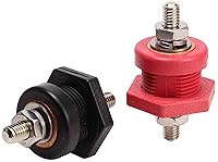 Vista 2 de Fastronix Premium Conectores de terminal de batería de alta corriente de 3/8 pulgadas a través del panel, fabricados en EE. UU